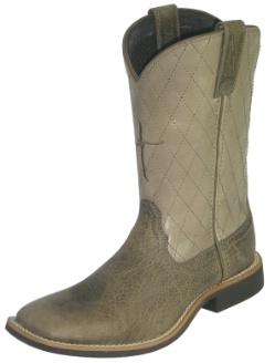 Twisted X CTH0001 for $99.99 Children's Square Toe Western Boot with Worn Bomber Leather Foot and a New Wide Toe